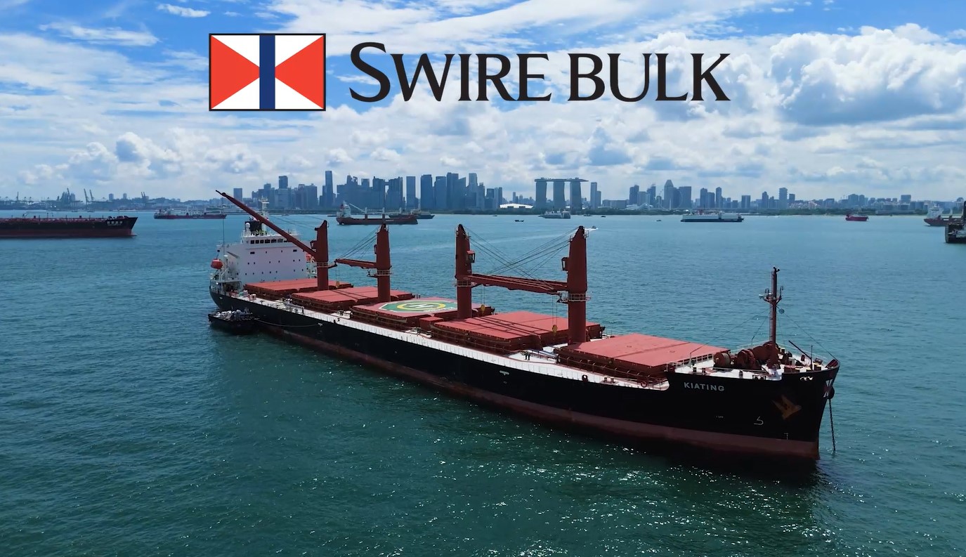 Swire Bulk cargo vessel at sea